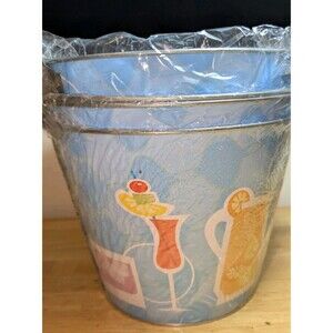 Lot of 3 Vintage Galvanized Metal Beer Ice Buckets/ Coolers